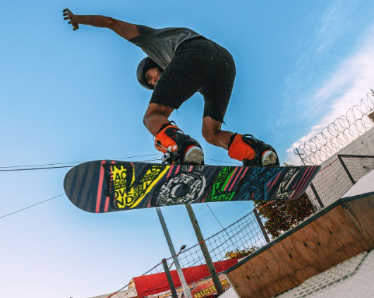 Pistas SNOWZONE en acción